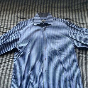 Bugatchi uomo long sleeve dress shirt